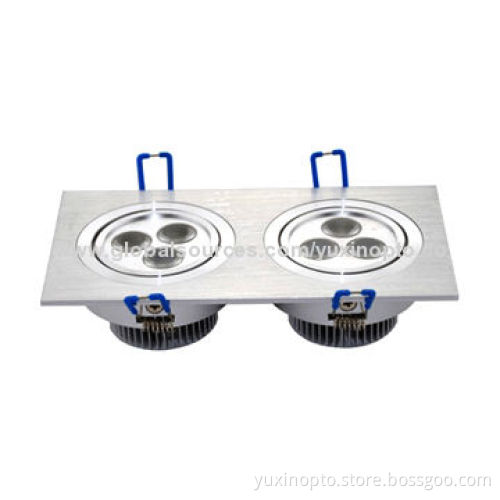 2*3W High-power LED Panel Light, High Brightness